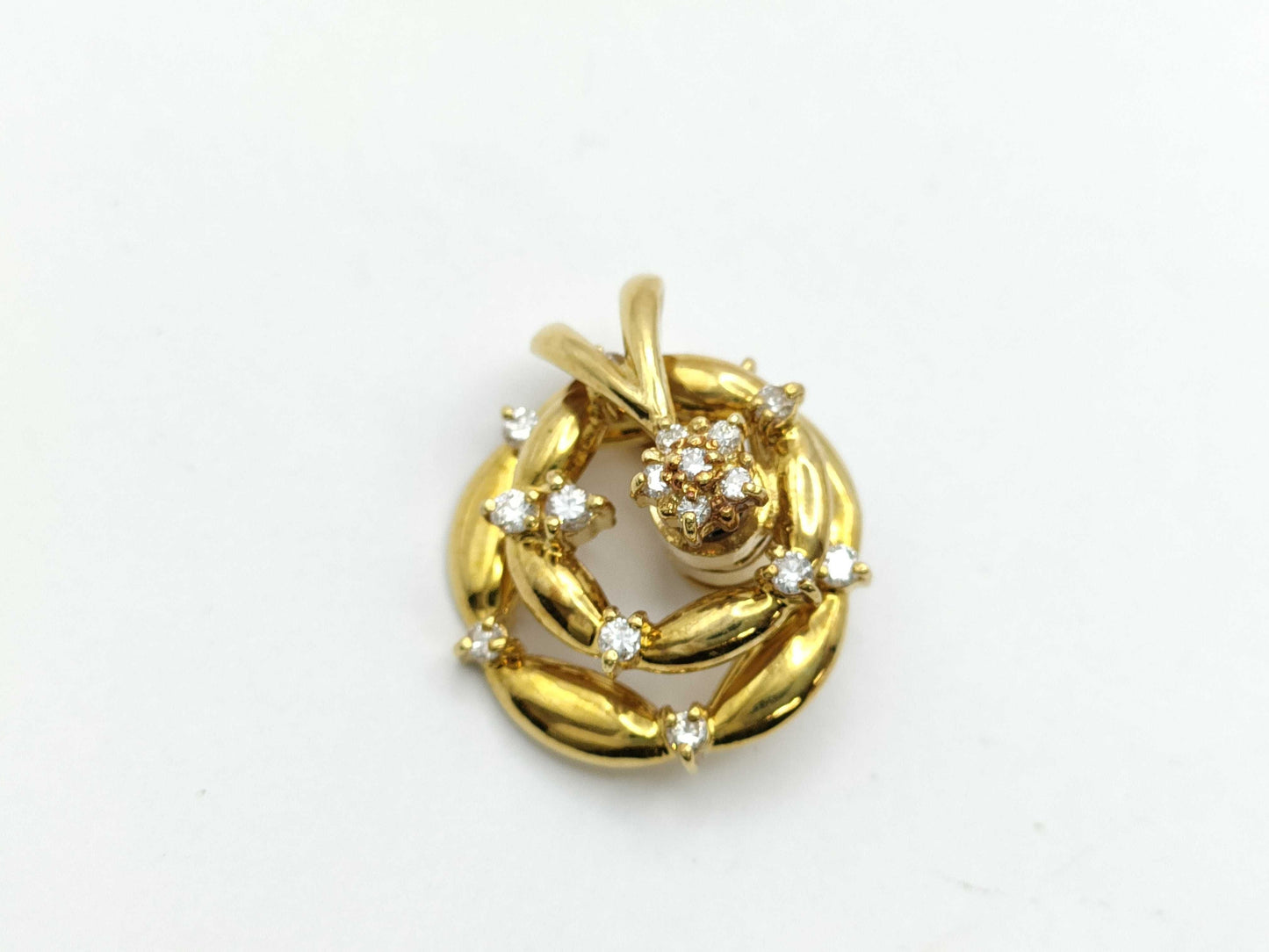 D0.30ct K18 6.2g Pendant Top 