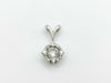 D0.334ct FD0.14ct K18WG 1.2g Pendant Top 