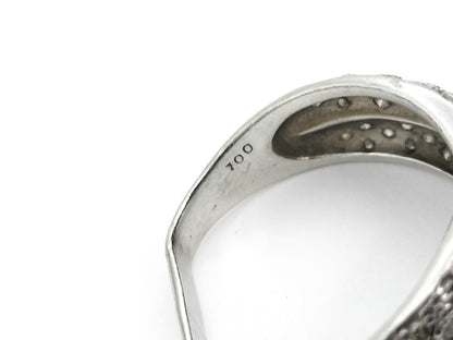 D1.00ct PT900 7.4g Ring 