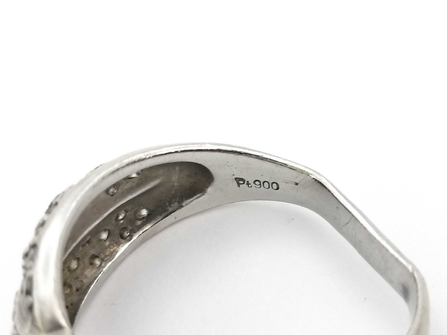 D1.00ct PT900 7.4g Ring 