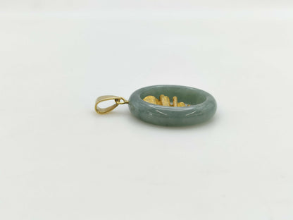 Colored Stone K24/K18 4.3g Pendant Top 