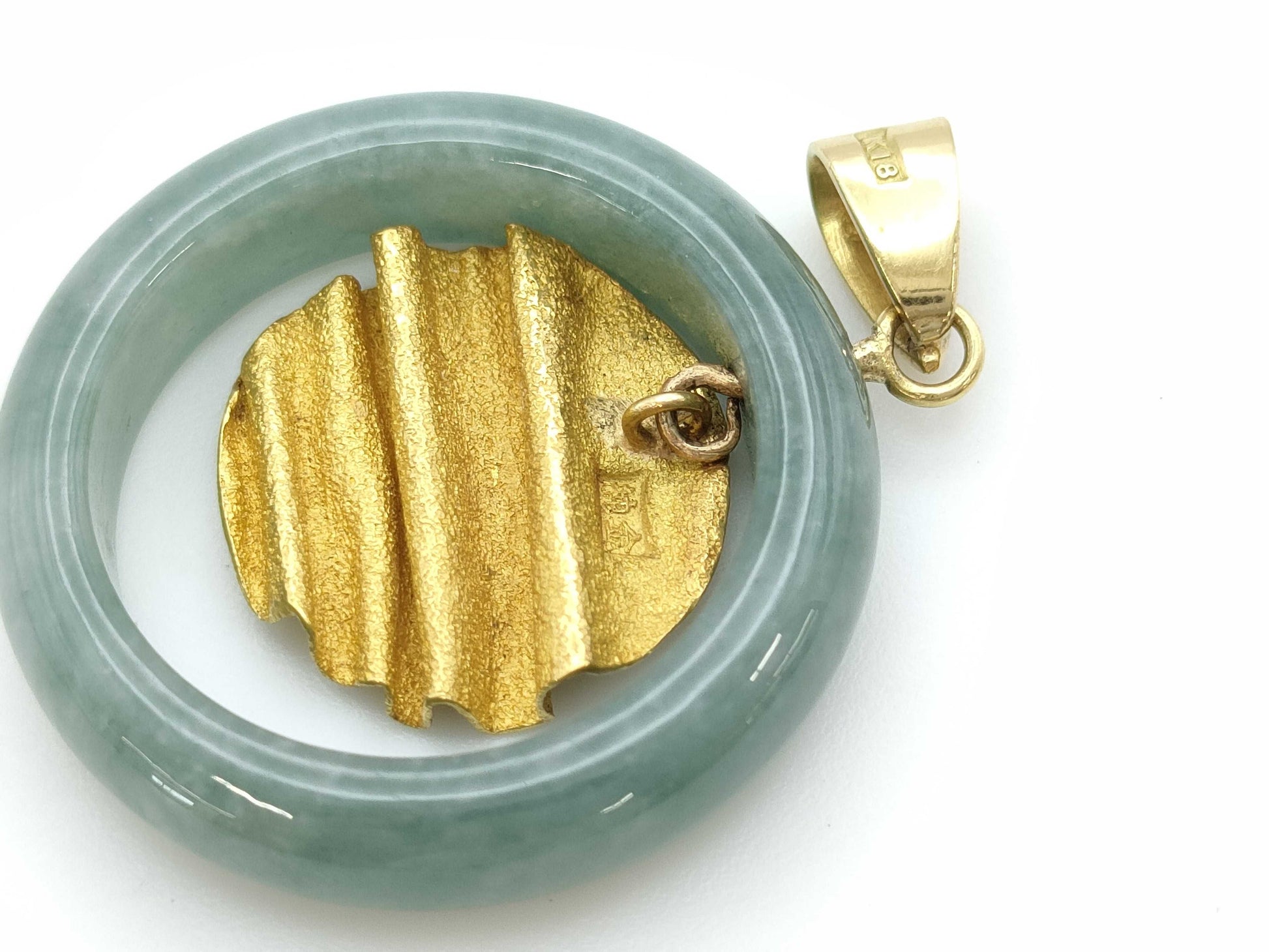 Colored Stone K24/K18 4.3g Pendant Top 