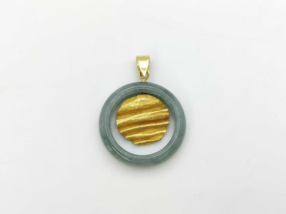 Colored Stone K24/K18 4.3g Pendant Top 