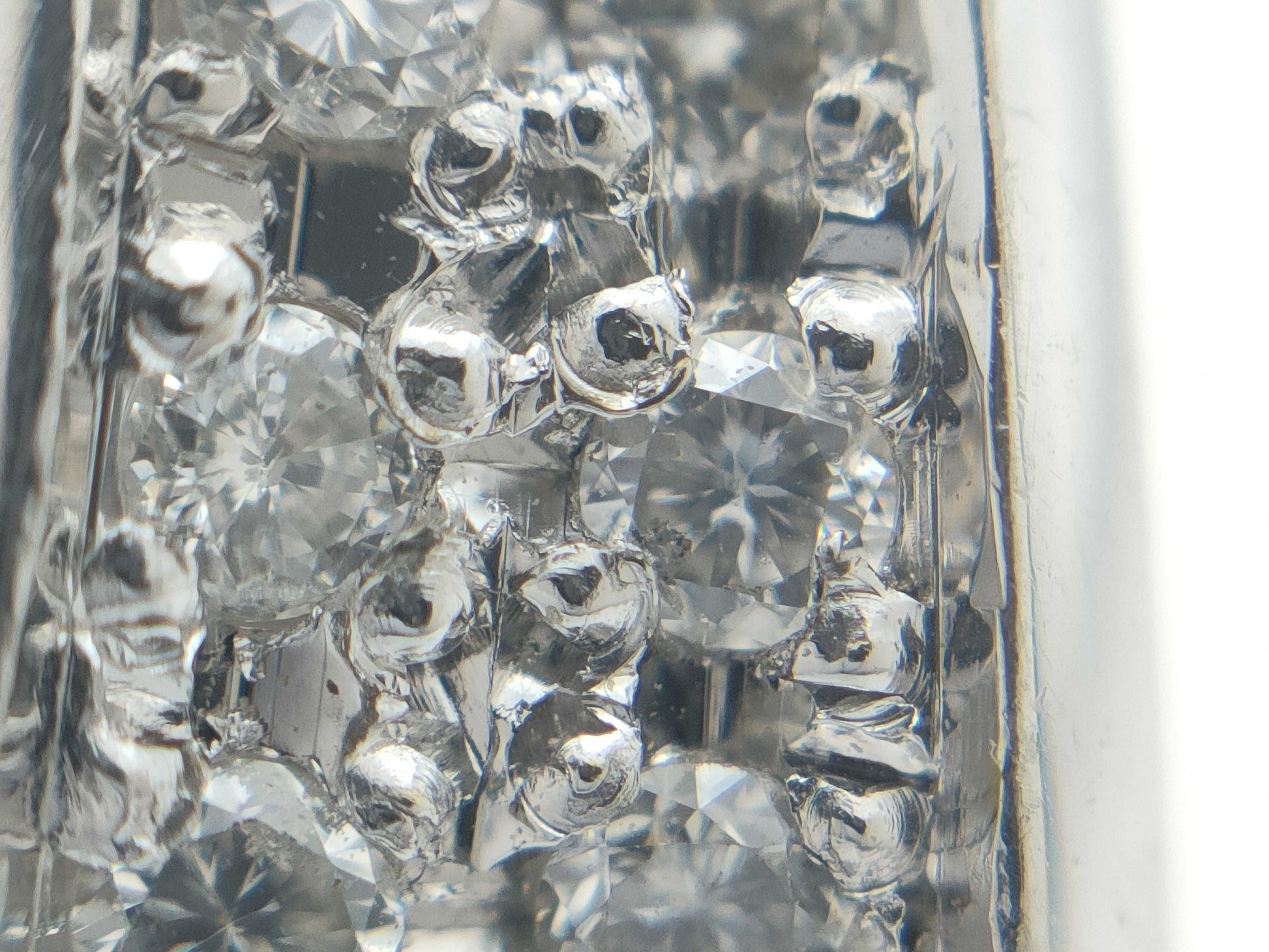 D0.20ct Earrings, 5.8g per side, K18/PT900 