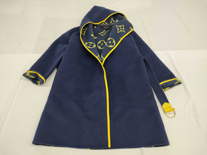 LOUIS VUITTON Monogram Wrap Coat Monogram 38 Coat