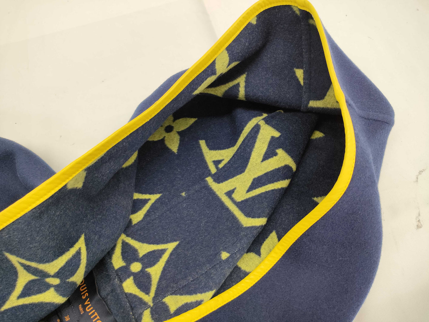 LOUIS VUITTON Monogram Wrap Coat Monogram 38 Coat