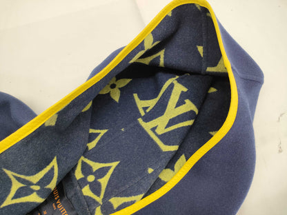 LOUIS VUITTON Monogram Wrap Coat Monogram 38 Coat