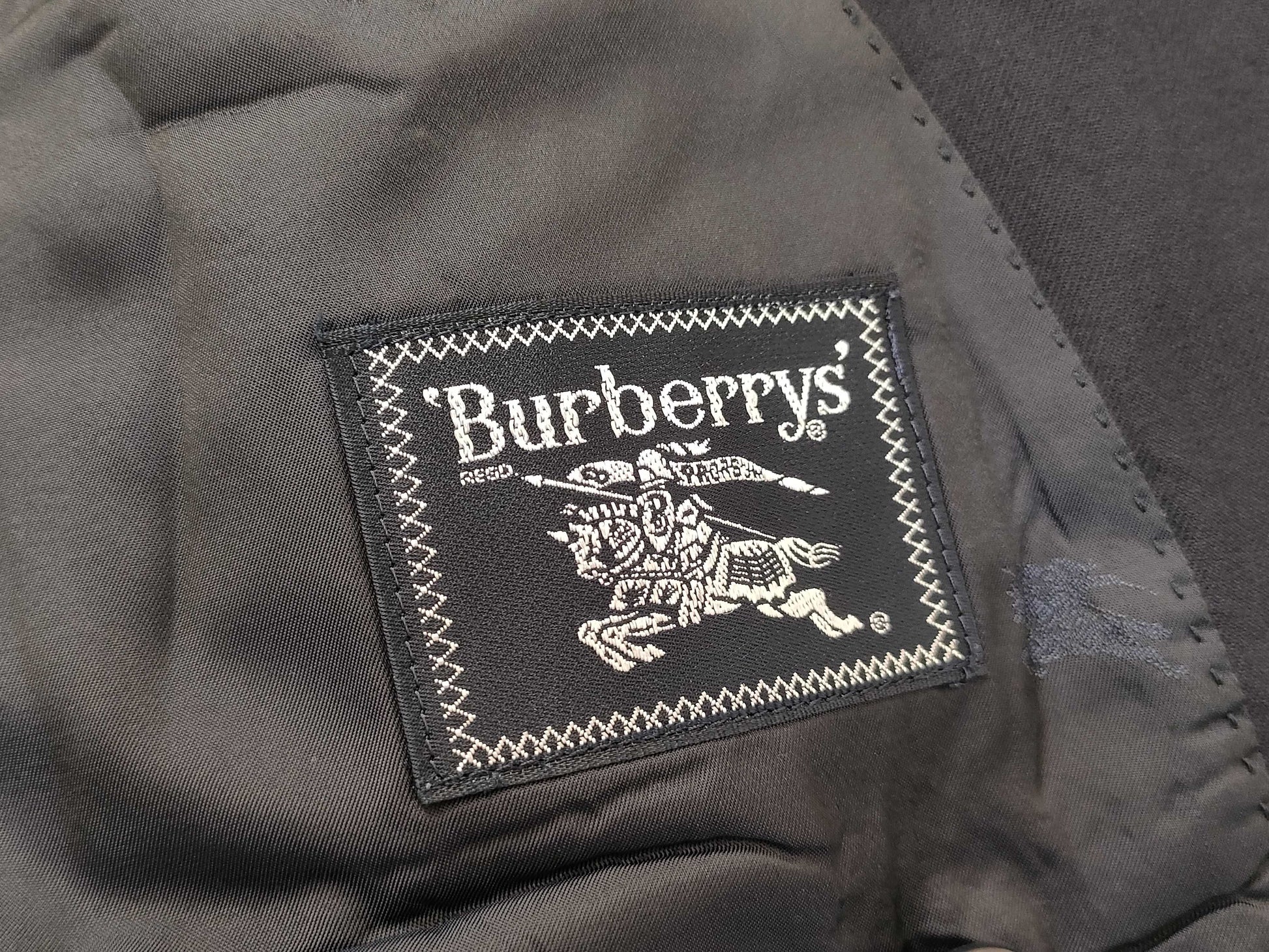 BURBERRY Gold Button Double Breasted Tailored Jacket Men's Burberry 170 Jacket