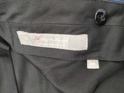 UNITED ARROWS Men's Suit Set, Stain-Free Navy Jacket