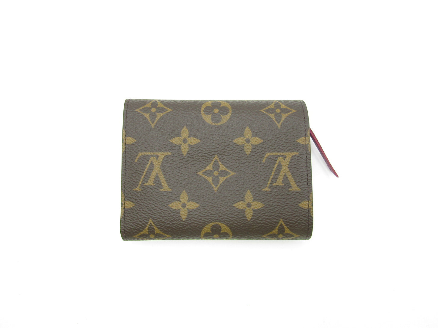 LOUIS VUITTON Monogram LV Portefeuille Victorine M41938 Monogram/Fuchsia Unused Wallet