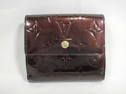 LOUIS VUITTON Vernis Porte-Monnaie Carte Credit SN3160 Wallet