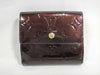 LOUIS VUITTON Vernis Porte-Monnaie Carte Credit SN3160 Wallet
