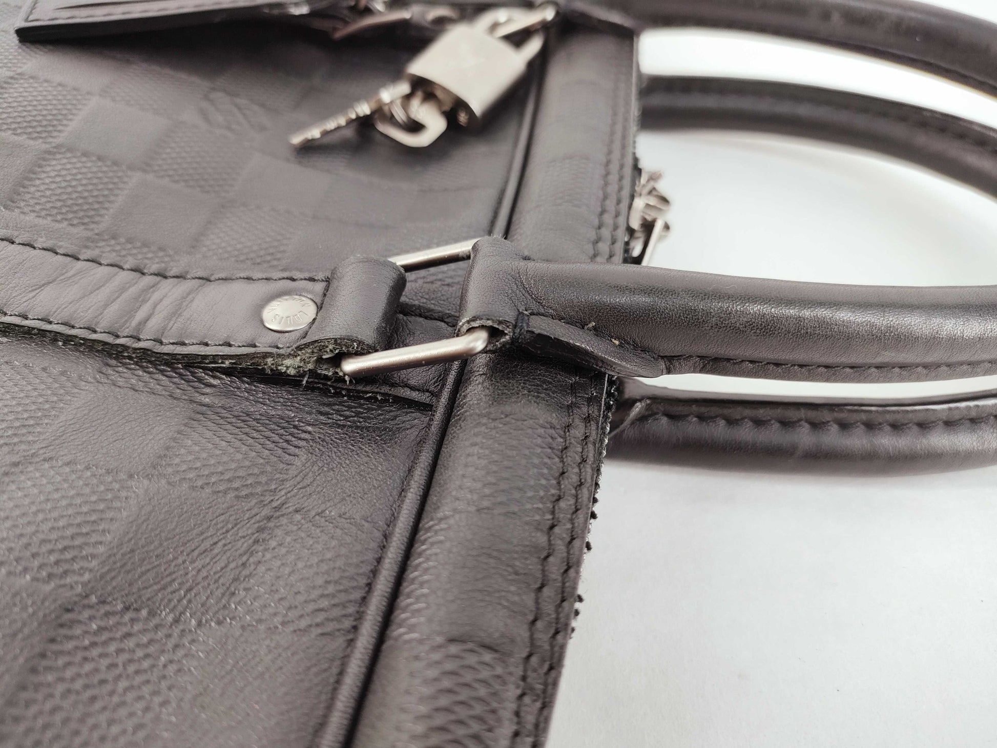 LOUIS VUITTON Damier Vuitton Infini Porte-Document Voyage BA4181 Business Bag