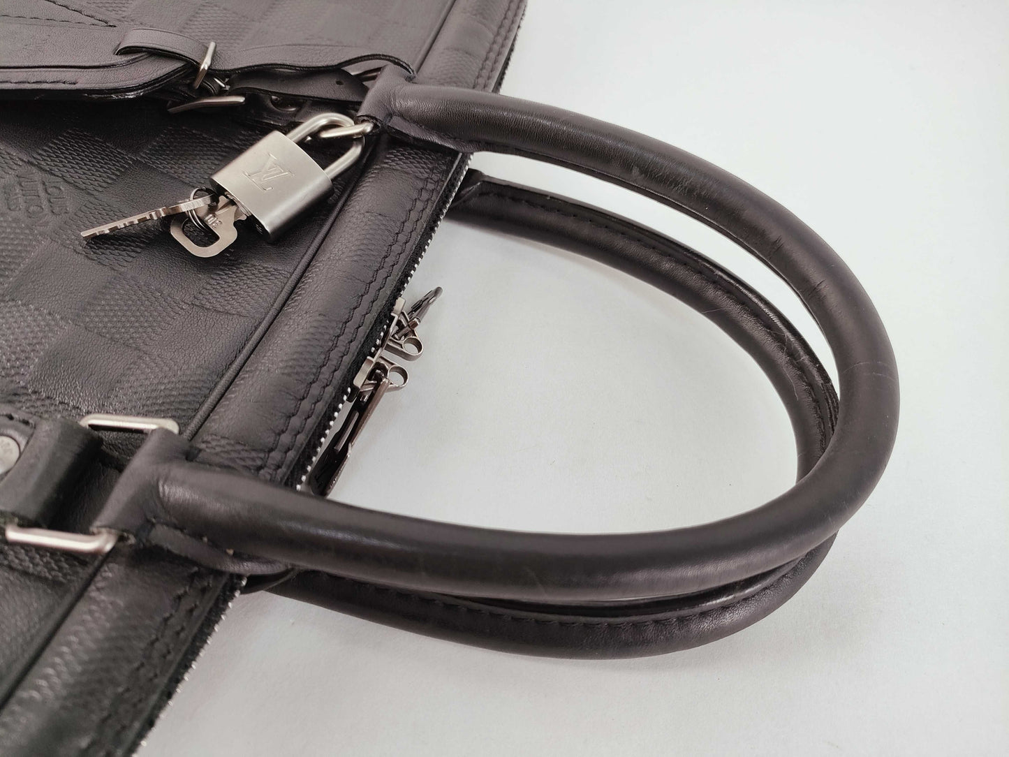 LOUIS VUITTON Damier Vuitton Infini Porte-Document Voyage BA4181 Business Bag