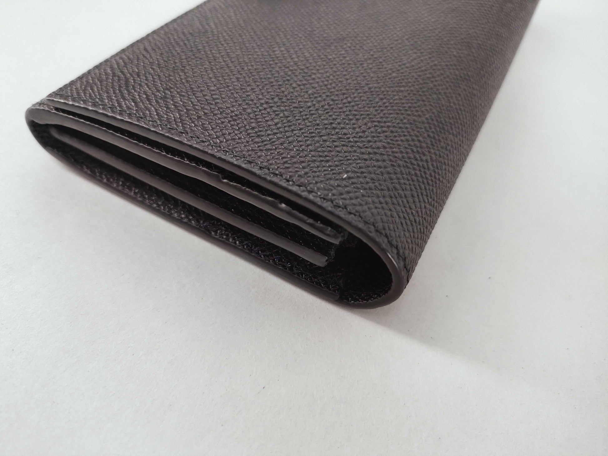 BVLGARI B.zero1 Bi-fold Long Wallet, Black, Unused