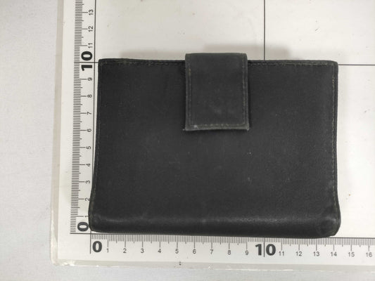 PRADA Nylon Prada Folding Wallet Black 1M0523 Wallet