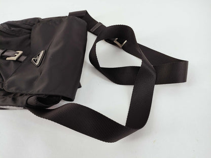 PRADA Nylon Prada Nylon Shoulder Bag Black B7794