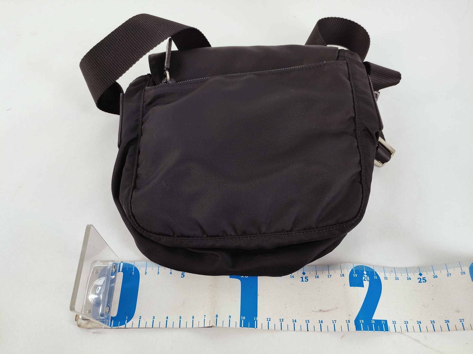 PRADA Nylon Prada Nylon Shoulder Bag Black B7794