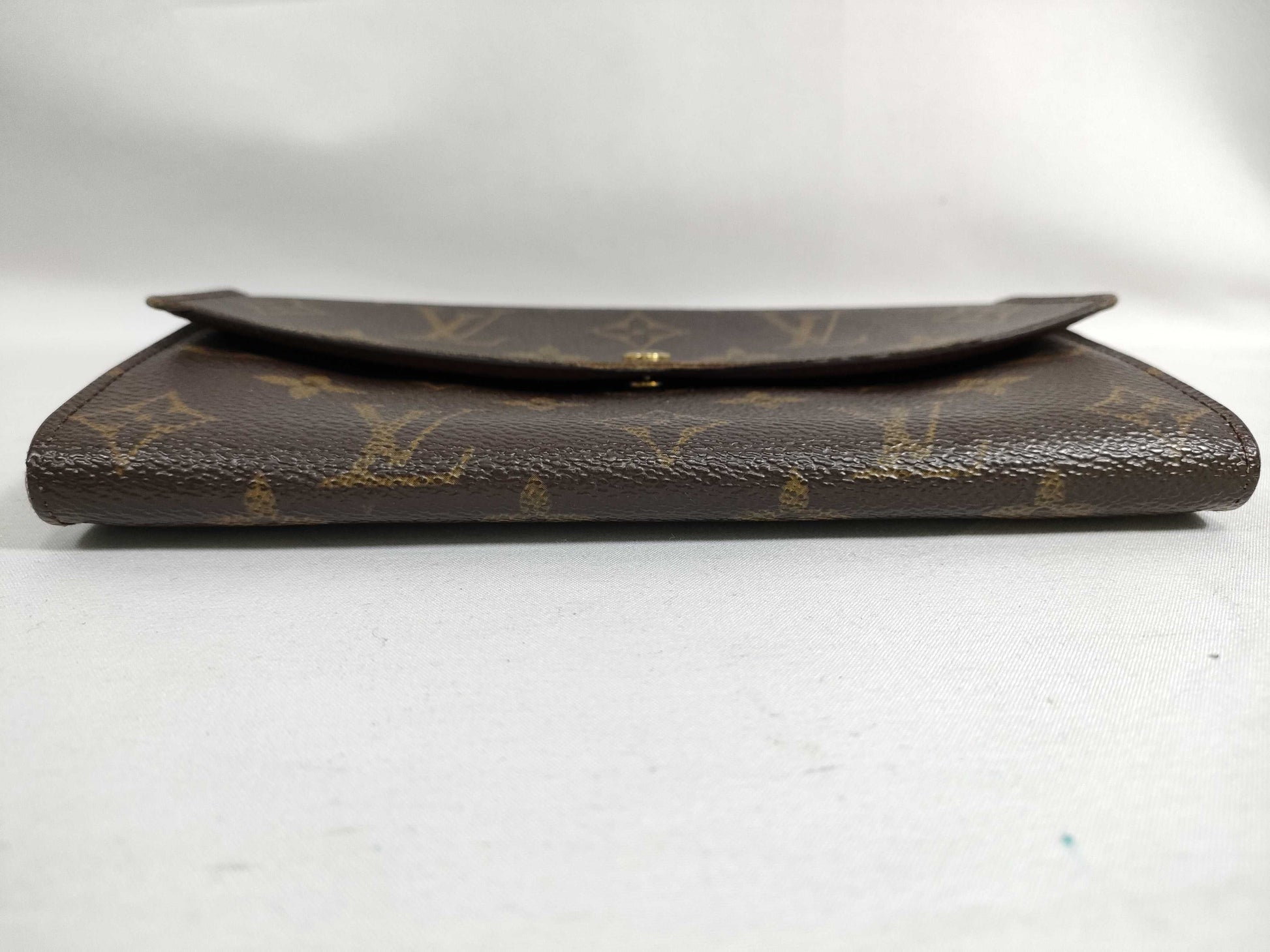 LOUIS VUITTON Monogram Porte Monnaie Credit Wallet MB0092