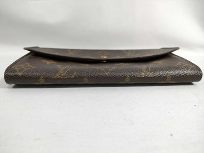 LOUIS VUITTON Monogram Porte Monnaie Credit Wallet MB0092