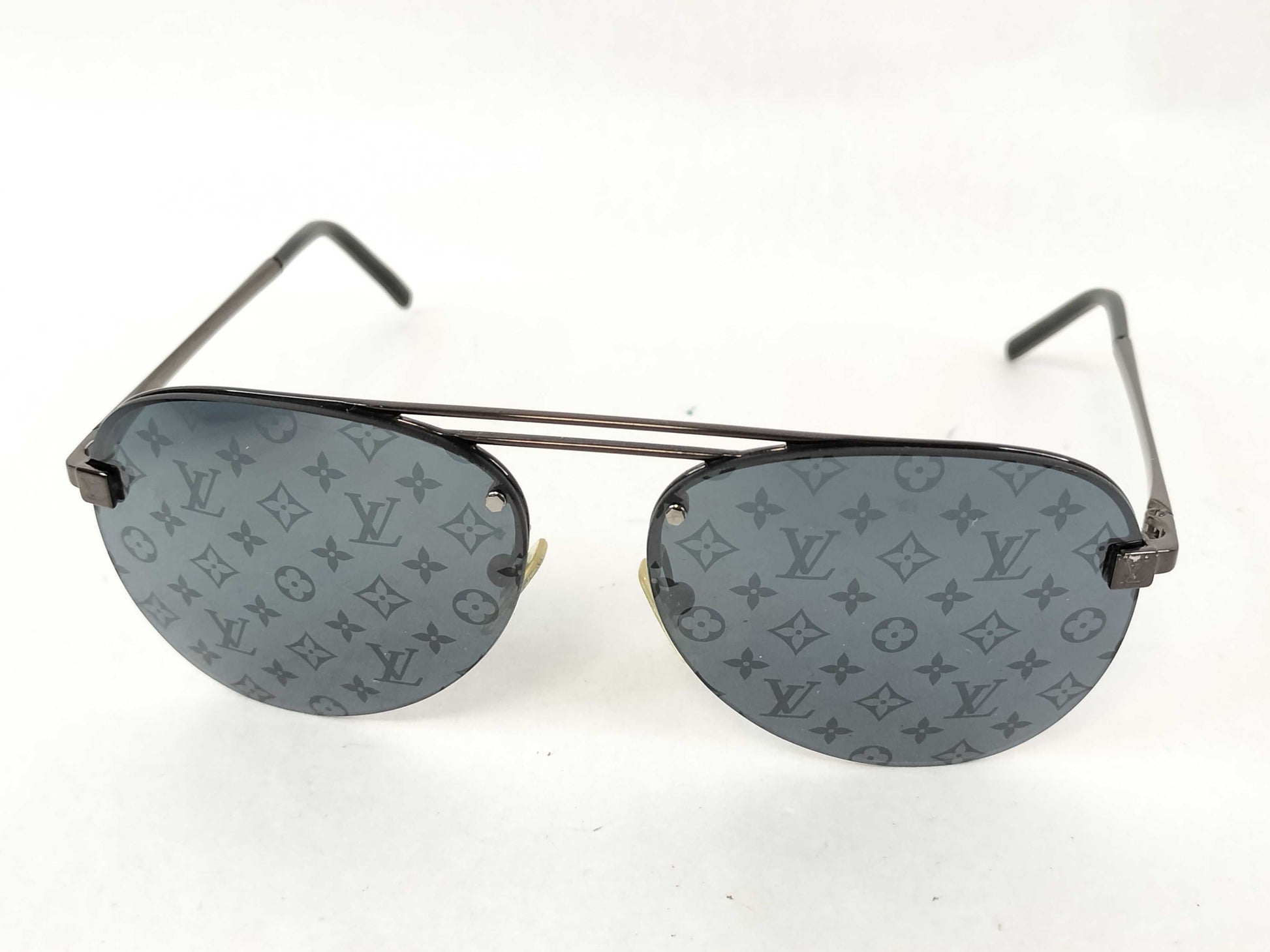 LOUIS VUITTON Monogram Louis Vuitton Sunglasses Clockwise Z1019E Sunglasses/Eyeglasses