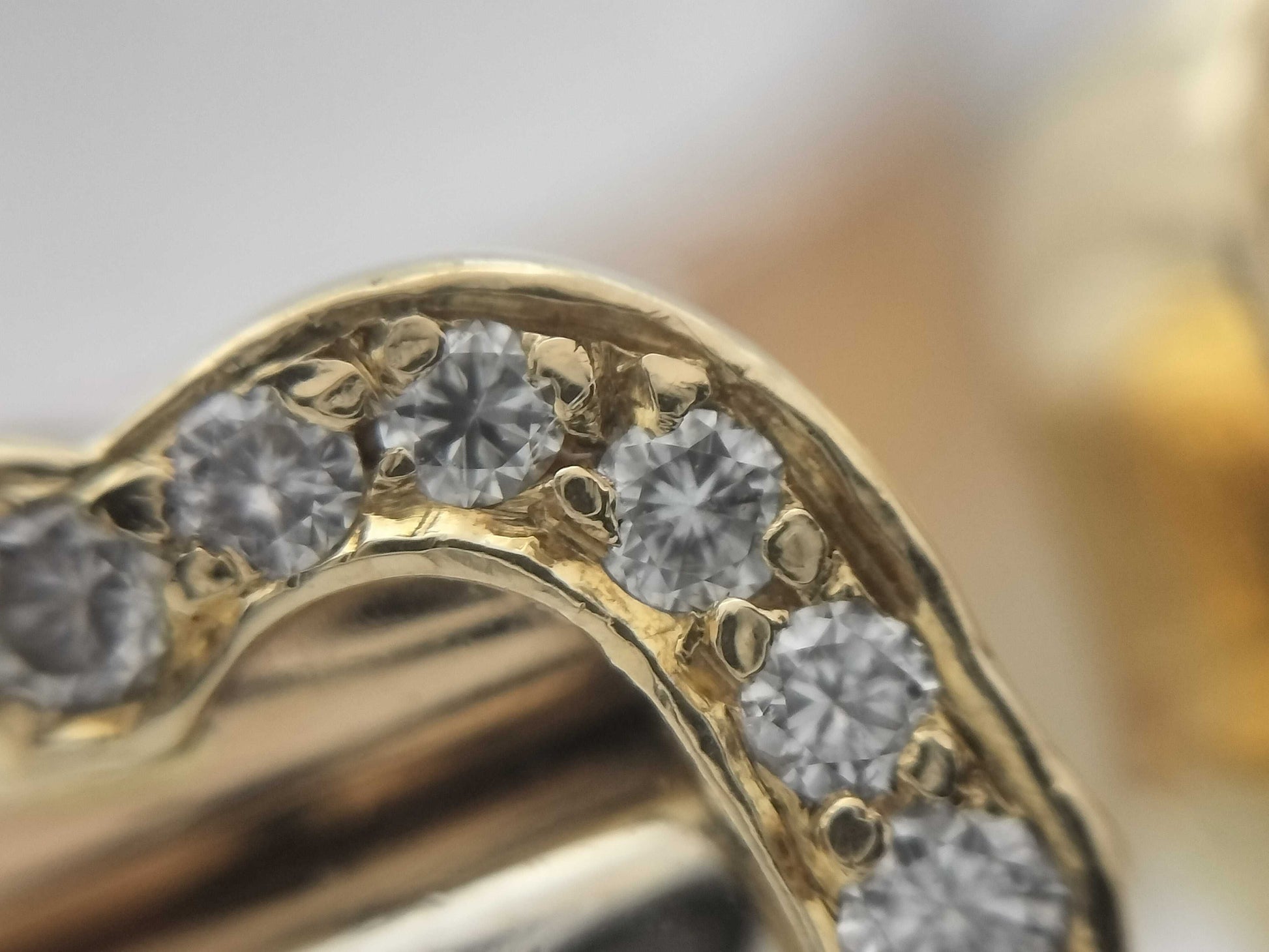 Cartier 2C #50 Diamond Three-Color 750 8.0g Ring 