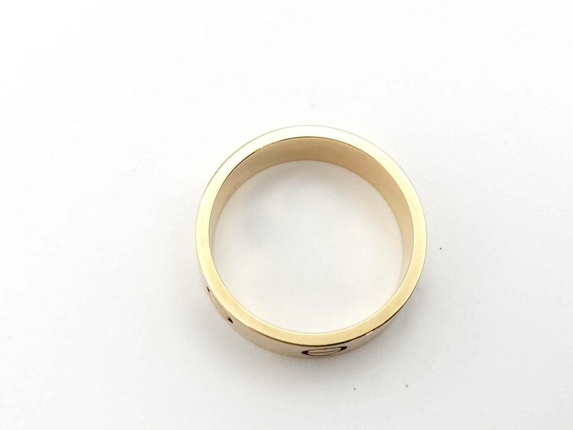 Cartier Love #55 Yellow Gold 750 6.0g Ring 