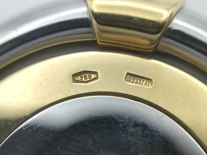 BVLGARI Horoscope Pendant Top, YG 750/SS 13.0g 