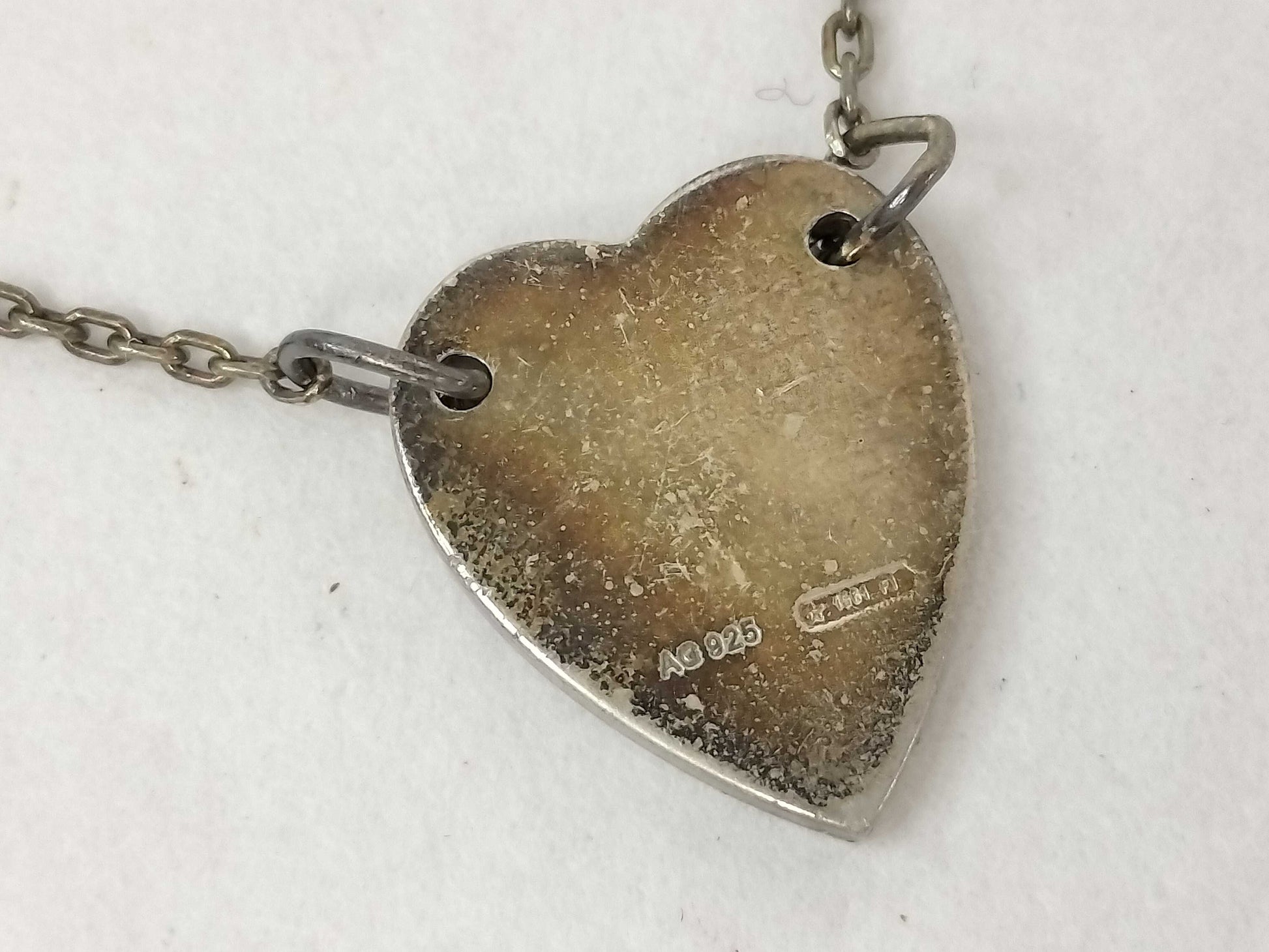 GUCCI Heart Bracelet #16 AG925 5.4g Bracelet/Bangle