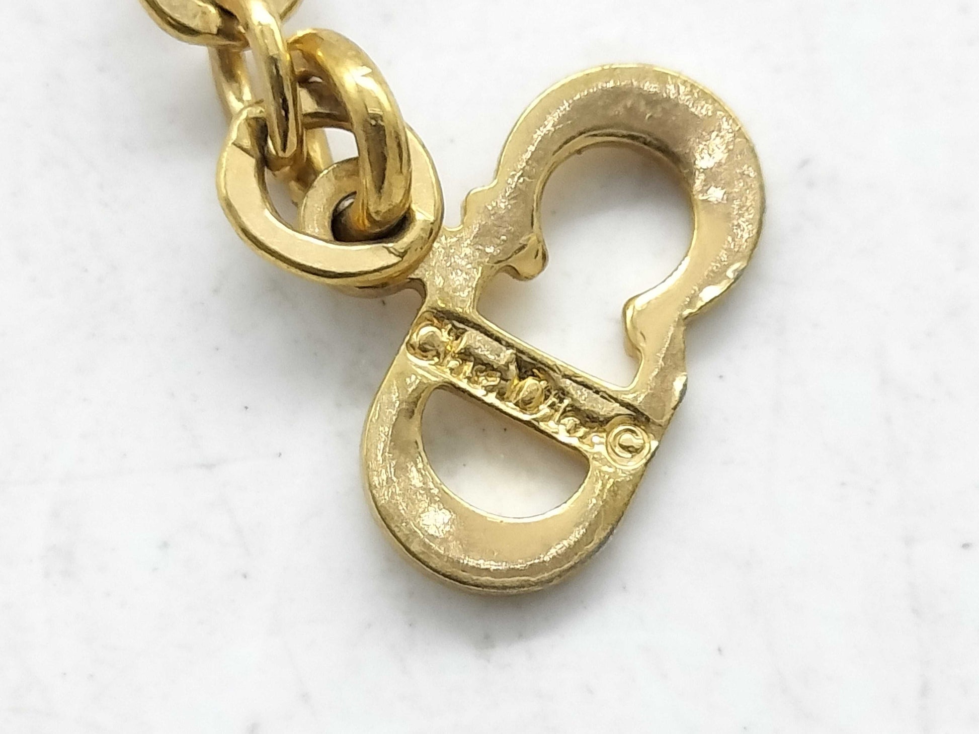 Dior Christian Dior Necklace Logo Necklace