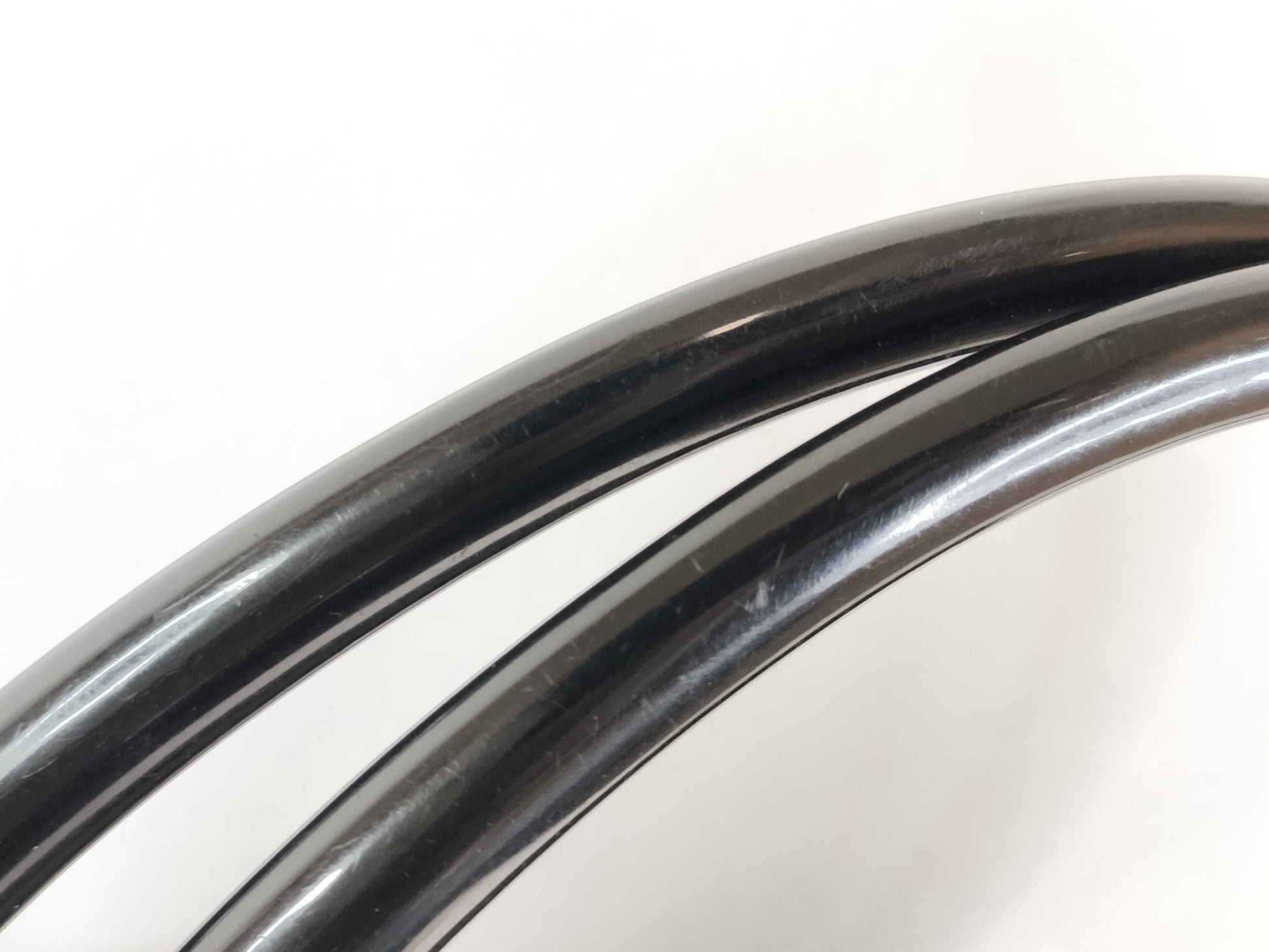 PRADA Nylon Prada Nylon Plastic Handle Hand Tote Bag Black Tote Bag