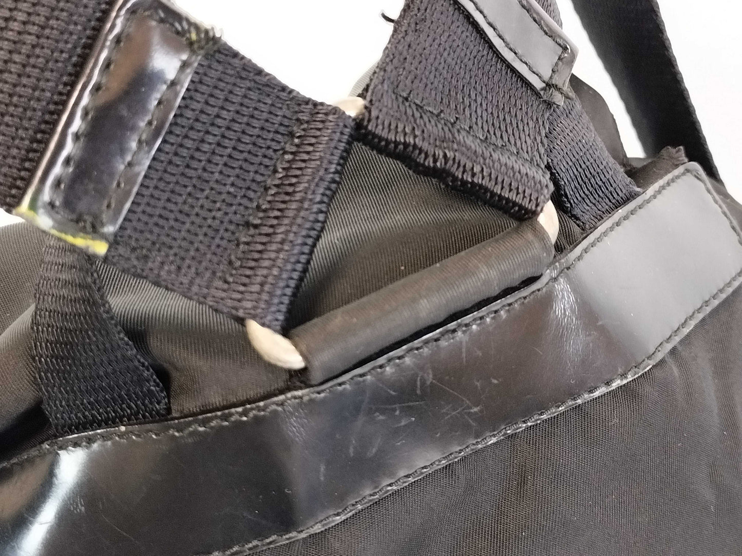 PRADA Nylon PRADA Nylon x Leather Backpack Backpack