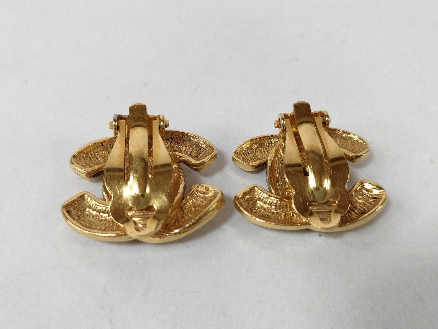 CHANEL Matelasse Chanel Matelasse Coco Mark Earrings