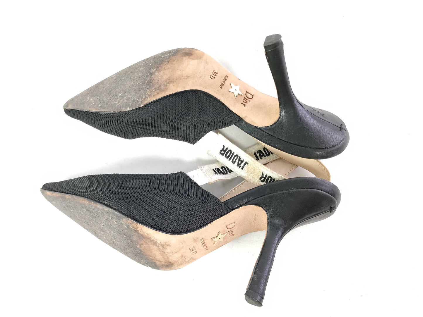 Dior DIOR JAdior Slingback Pumps Fabric Pumps