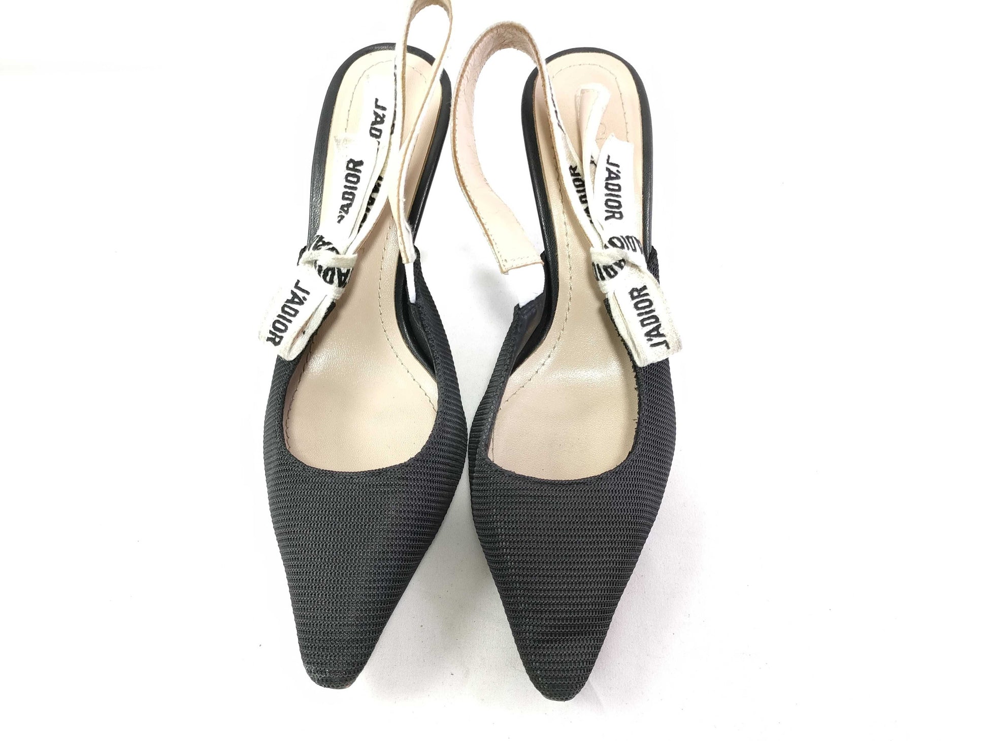 Dior DIOR JAdior Slingback Pumps Fabric Pumps