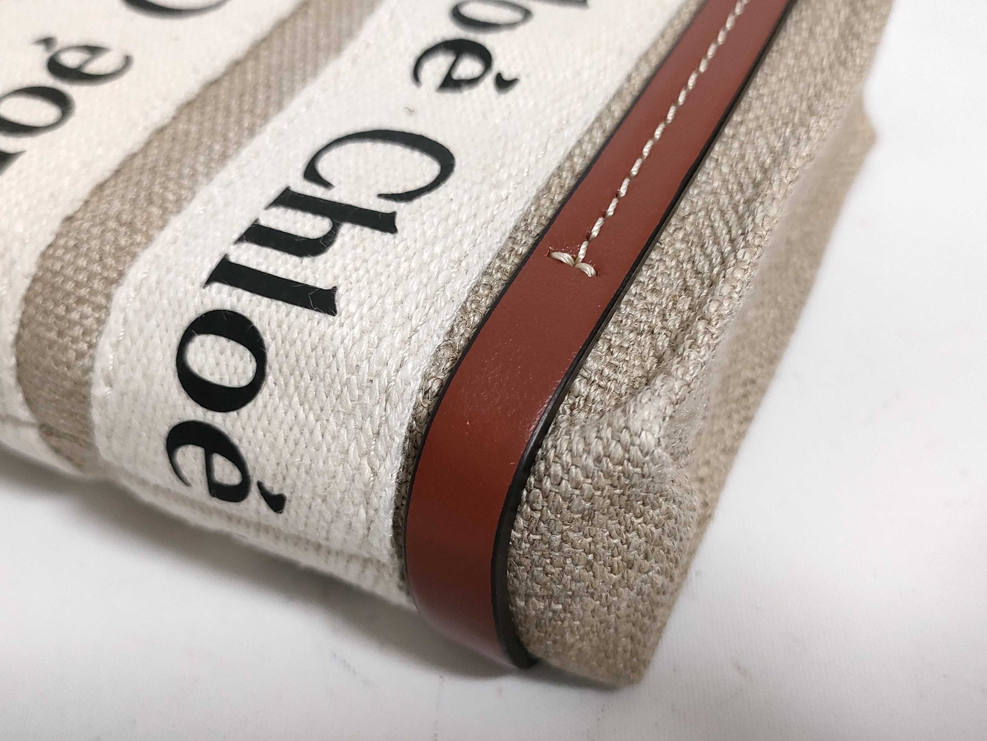 Chloe Woody Nano Shoulder Bag, Unused