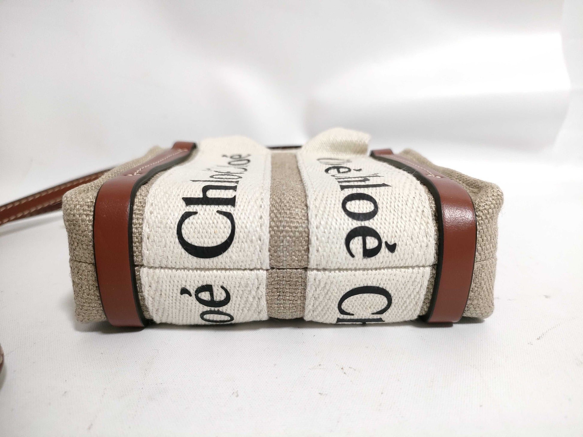 Chloe Woody Nano Shoulder Bag, Unused