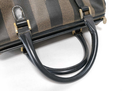 FENDI Pecan Boston Handbag