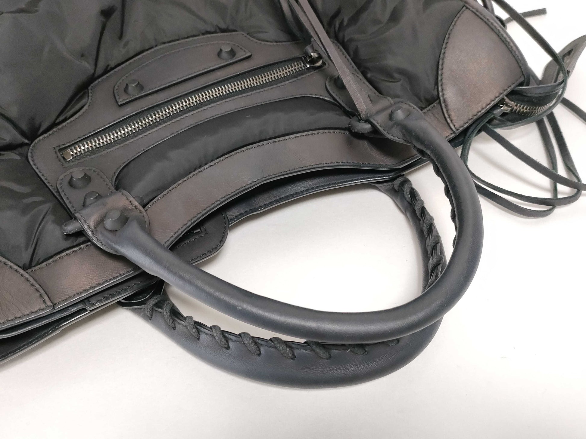 BALENCIAGA Nylon City Handbag