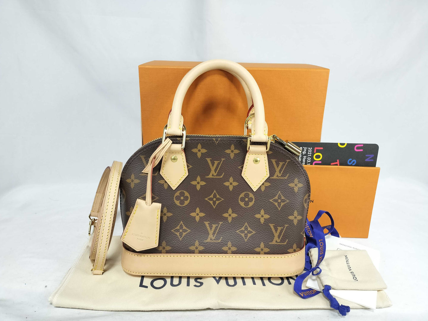 LOUIS VUITTON Monogram Louis Vuitton 2-Way Handbag