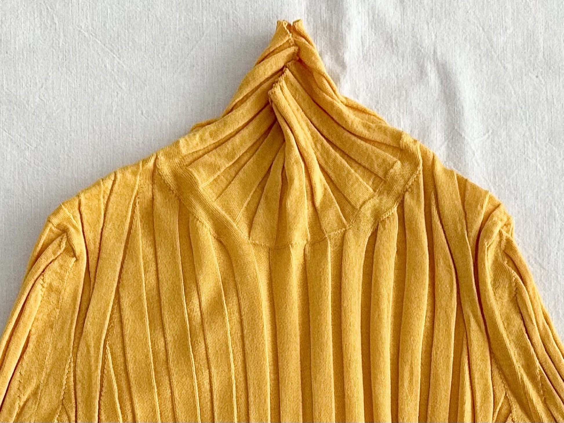 CELINE Phoebe-era wool rib turtleneck sweater, size M, by Phoebe Philo.