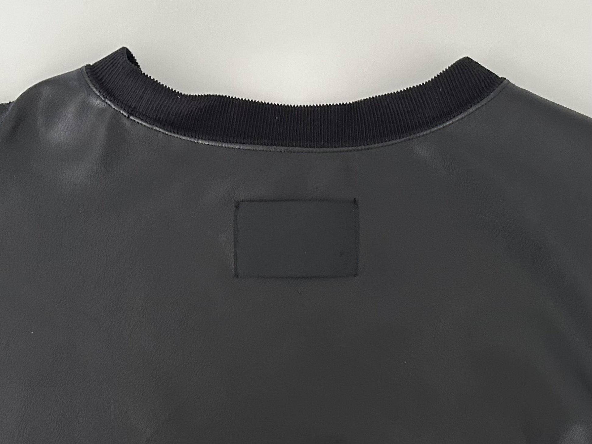 COGTHEBIGSMOKE Eco Leather Top, Black