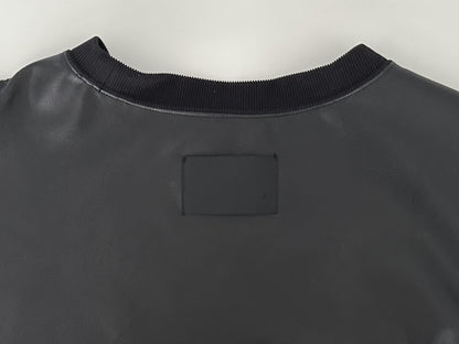 COGTHEBIGSMOKE Eco Leather Top, Black