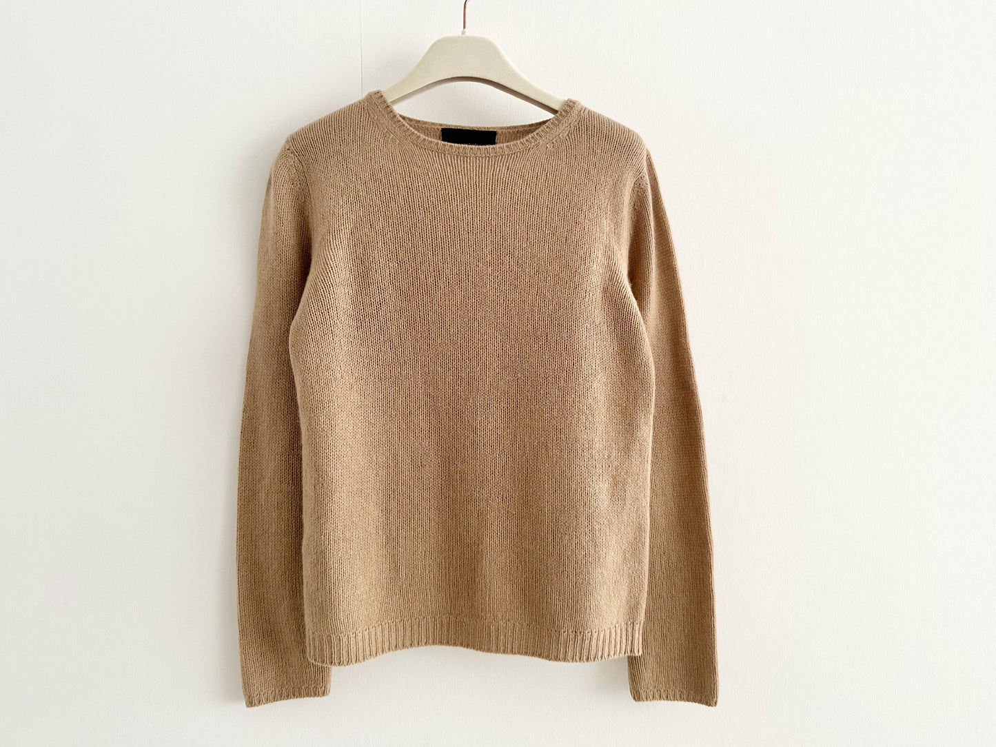 PRADA PRADA Prada Cashmere Knit Top, Size 40, Black Tag