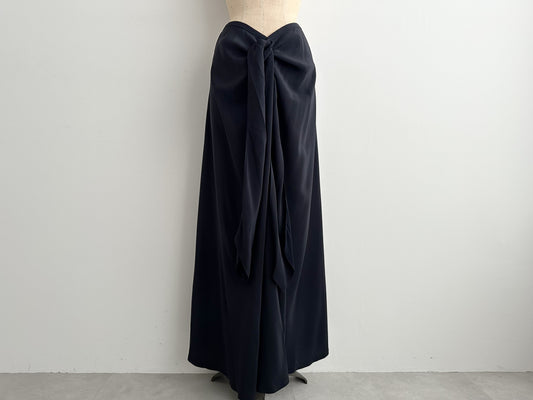 CHANEL CHANEL Vintage Handwritten Tag Silk Maxi Skirt Size 42 Vintage Skirt