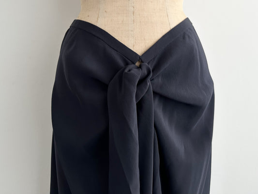 CHANEL CHANEL Vintage Handwritten Tag Silk Maxi Skirt Size 42 Vintage Skirt