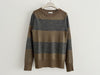 DRIES VAN NOTEN Metallic Striped Knit Top