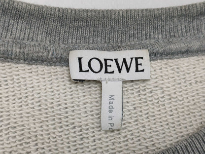 LOEWE Anagram Logo Sweatshirt Gray Size S Tops