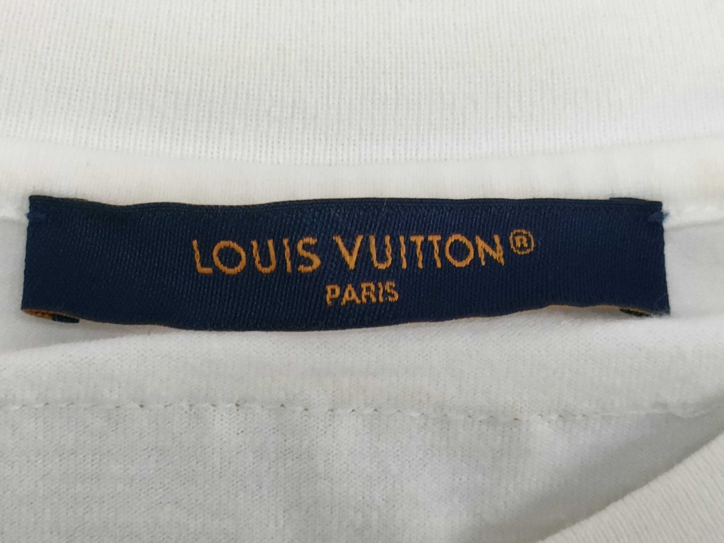 LOUIS VUITTON 23 Logo T-Shirt White XS T-Shirt