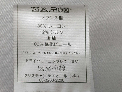 Dior Beaded T-Shirt, Short Sleeve, Blue/Black, Size 36